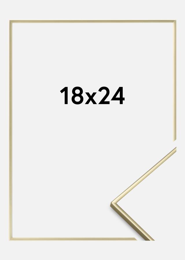 Estancia Rahmen Slät Metall Gold 18x24 cm