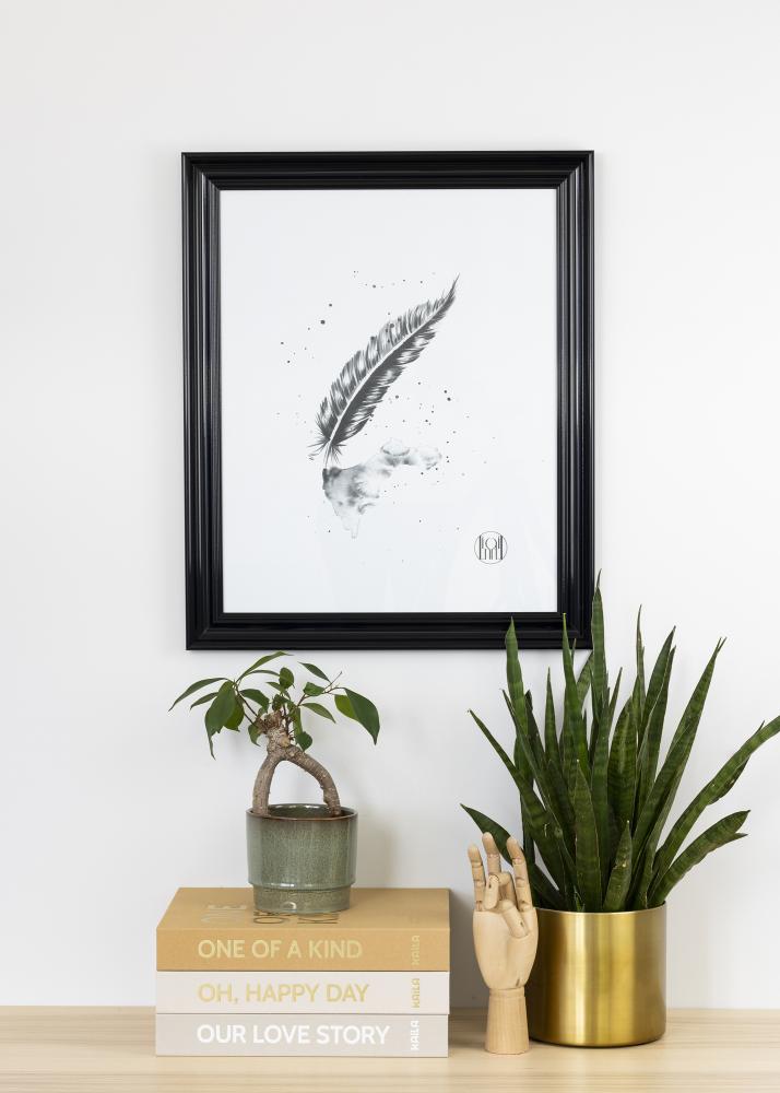 Focus Rahmen Charleston Schwarz 15x20 cm