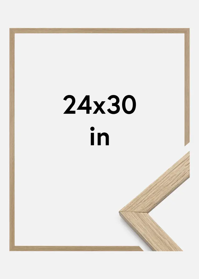 Estancia Rahmen Stilren Eiche 24x30 Inches (60,96x76,2 cm)