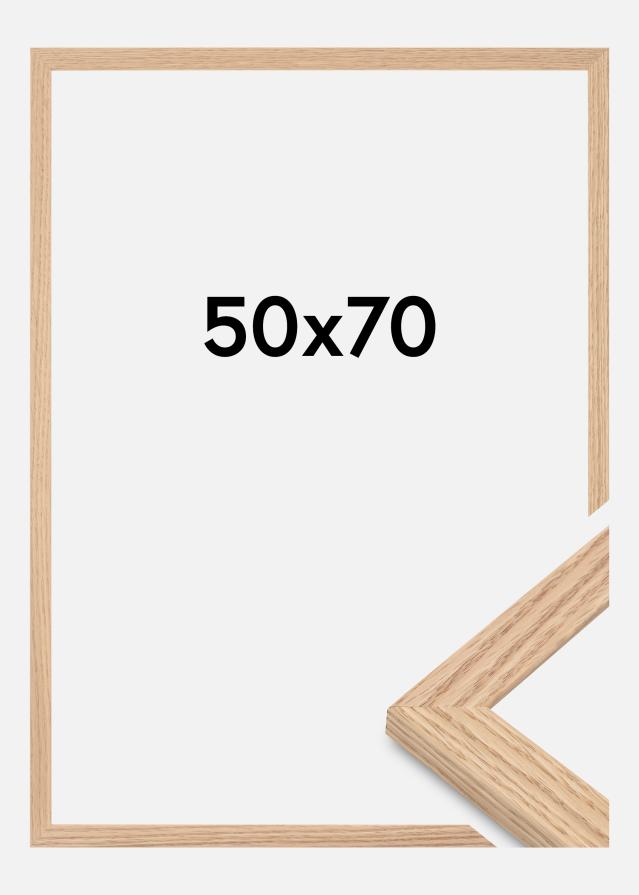 Galleri 1 - Extern Rahmen Tidlös Acrylglas Massiv Eiche 50x70 cm
