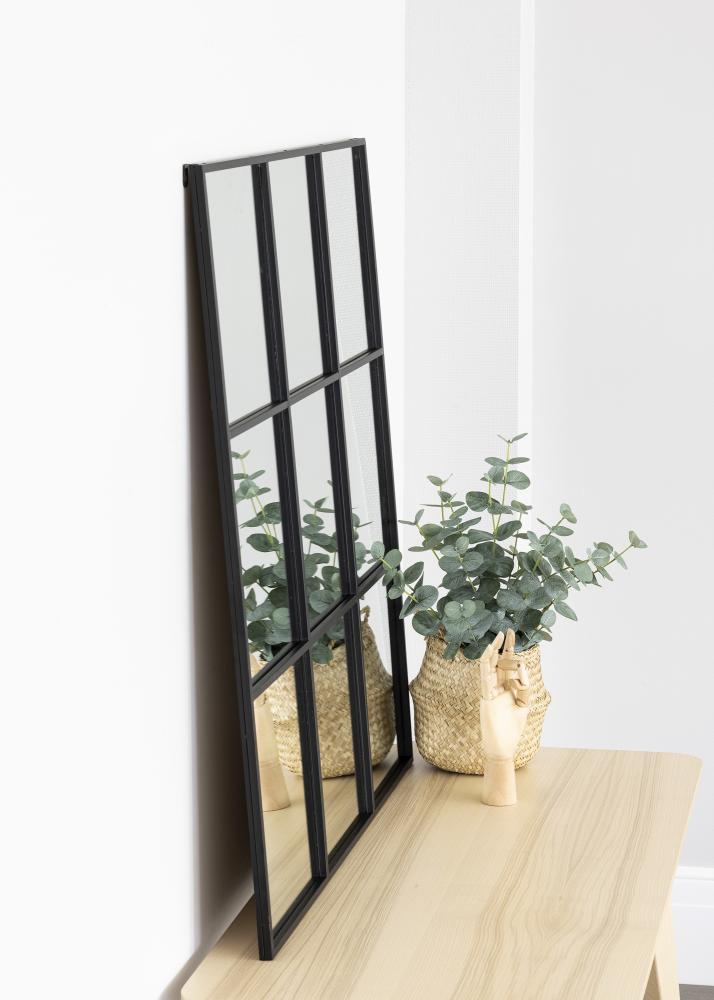 KAILA KAILA Spiegel Squares - Schwarz 90x90 cm