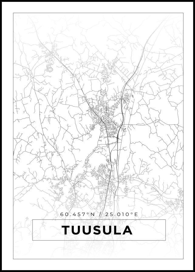 Bildverkstad Map - Tuusula - White