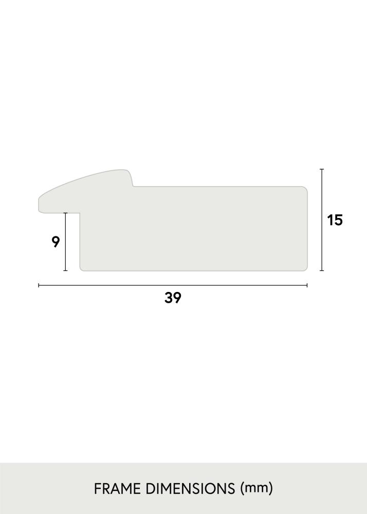 Ramverkstad Spiegel Färila Gold - Maß nach Wunsch