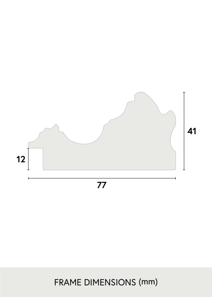 Ramverkstad Spiegel Muskö Gold - Maßgefertigt