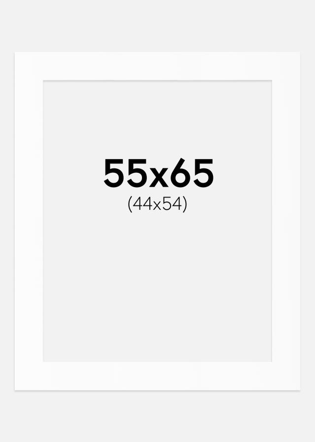 Artlink Passepartout Weiß Standard (weißer Kern) 55x65 cm (44x54)