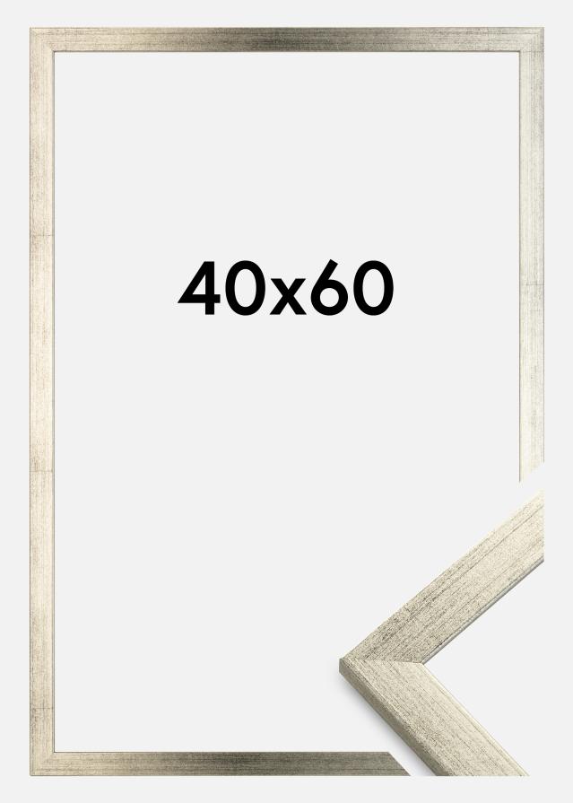 Estancia Rahmen Stilren Acrylglas Silber 40x60 cm