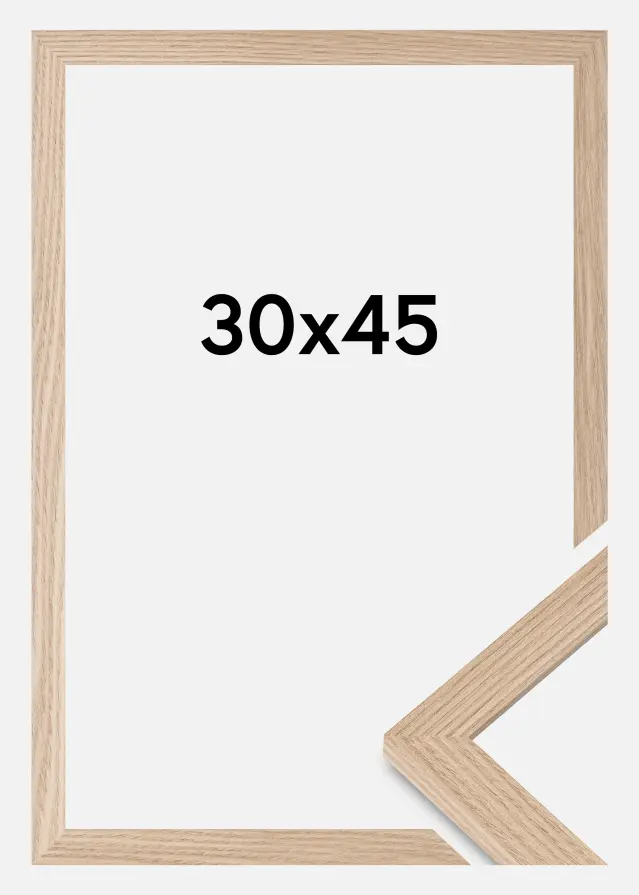 BGA Rahmen BGA Classic Acrylglas Eiche 30x45 cm