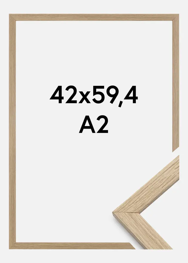 Estancia Rahmen Stilren Eiche 42x59,4 cm (A2)