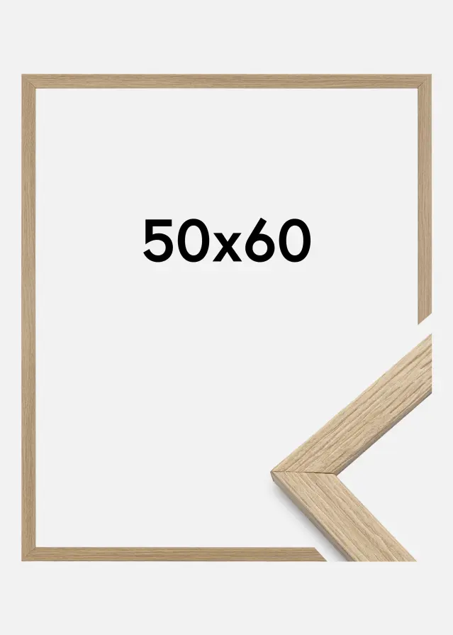 Estancia Rahmen Stilren Acrylglas Eiche 50x60 cm