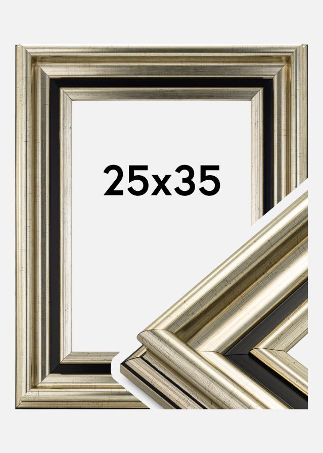 Ramverkstad Rahmen Gysinge Premium Silber 25x35 cm