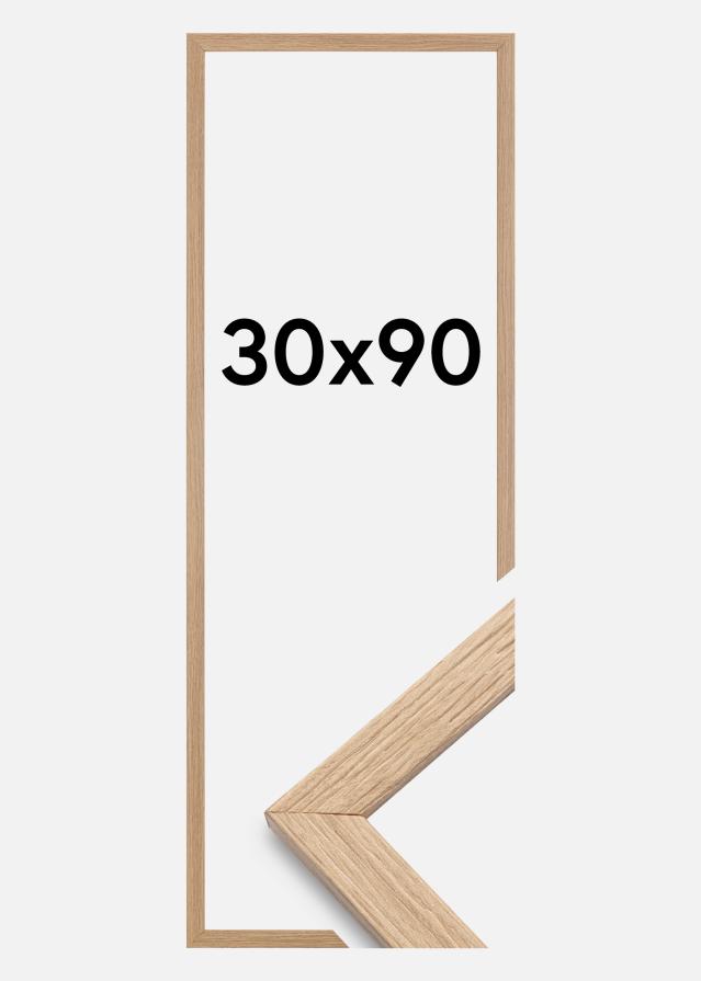 Estancia Rahmen Stilren Acrylglas Eiche 30x90 cm