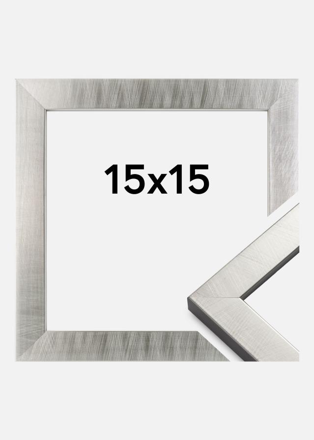 Galleri 1 Rahmen Uppsala Silber 15x15 cm
