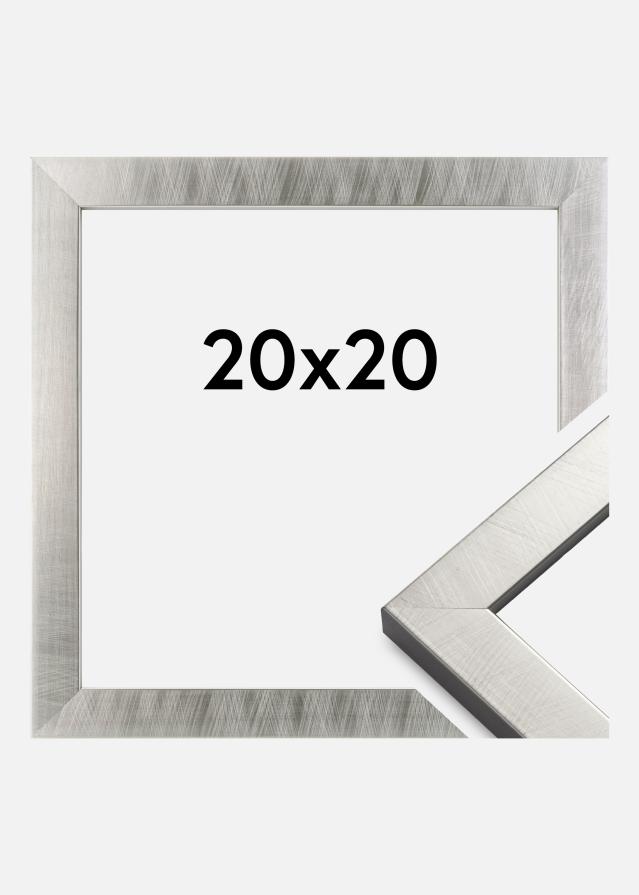 Galleri 1 Rahmen Uppsala Silber 20x20 cm