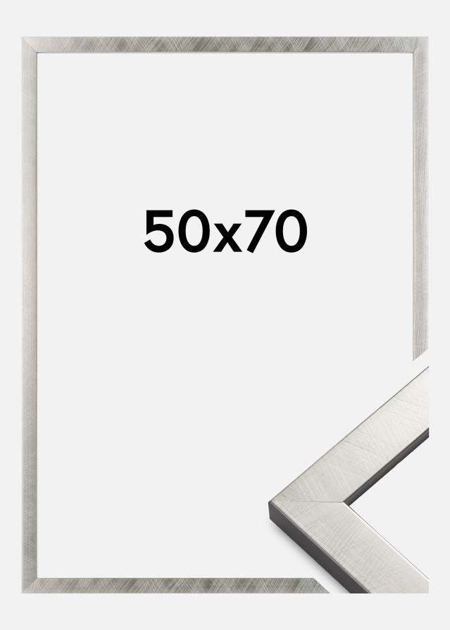 Galleri 1 Rahmen Uppsala Silber 50x70 cm