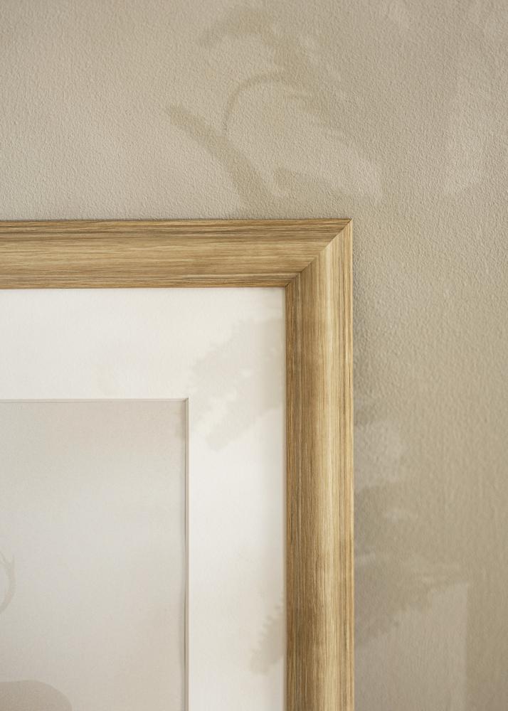 Galleri 1 Rahmen Västkusten Acrylglas Eiche 70x90 cm