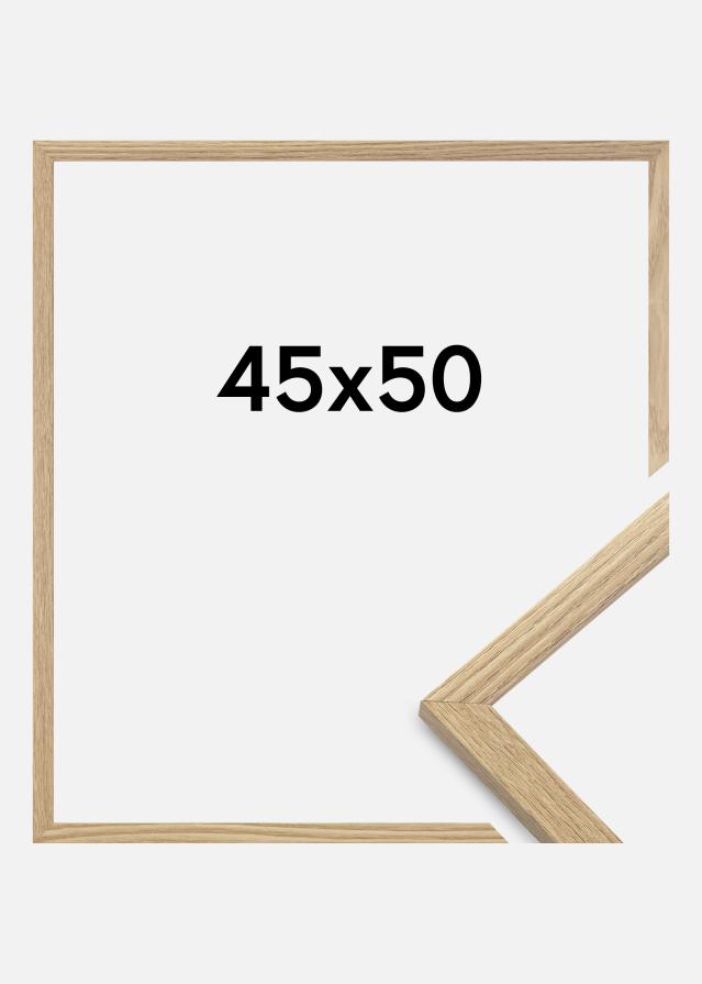 BGA Rahmen Trendy Acrylglas Massiv Eiche 45x50 cm