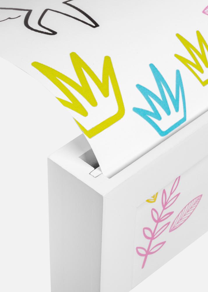 Walther Bilderrahmen Kinderzeichnungen Explorer Acrylglas Weiß A4