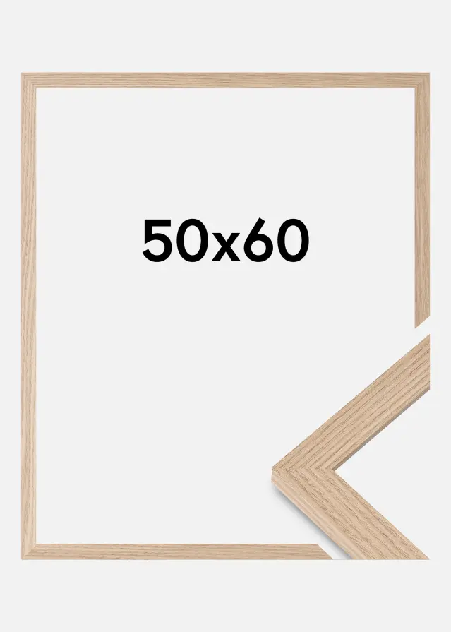 BGA Rahmen BGA Classic Acrylglas Eiche 50x60 cm