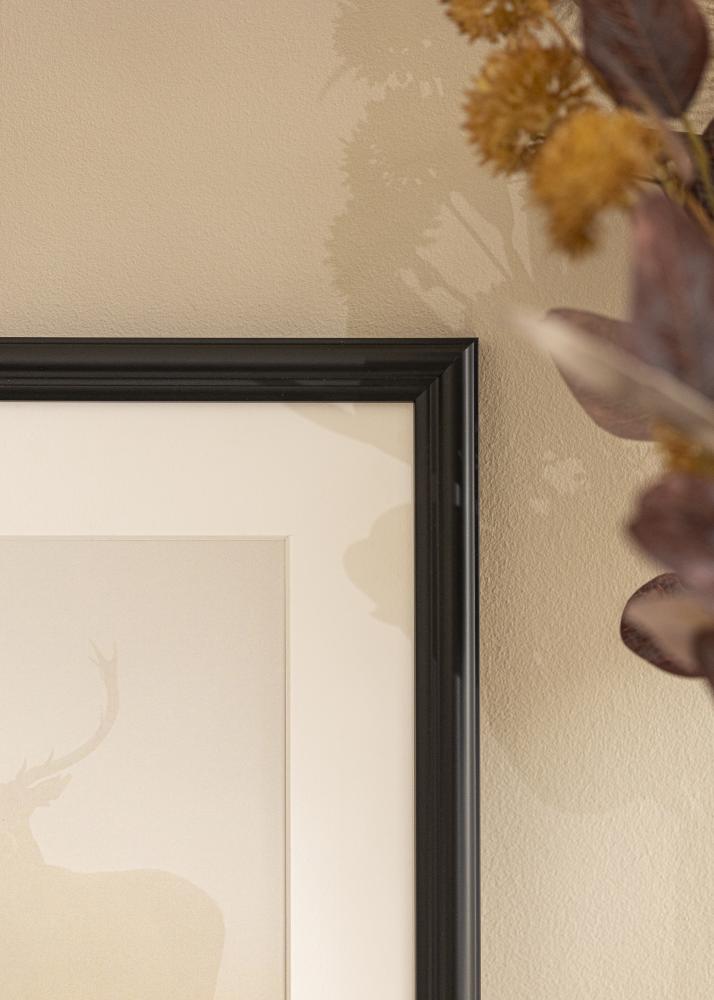 Galleri 1 Rahmen Siljan Acrylglas Schwarz 28x35 cm