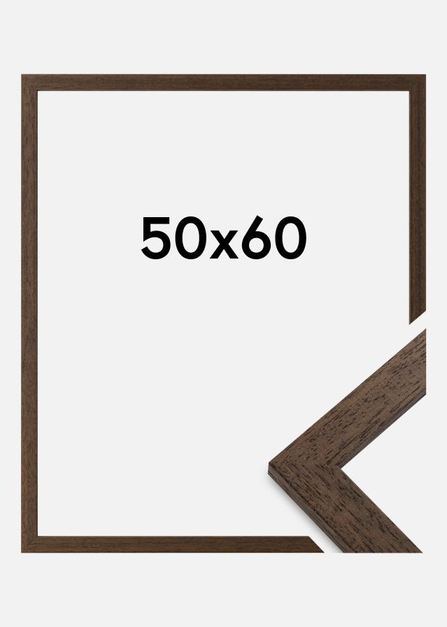 Galleri 1 Rahmen Brown Wood Acrylglas 50x60 cm