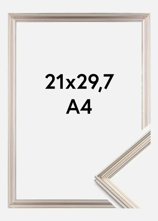 Focus Rahmen Verona Silber 21x29,7 cm (A4)