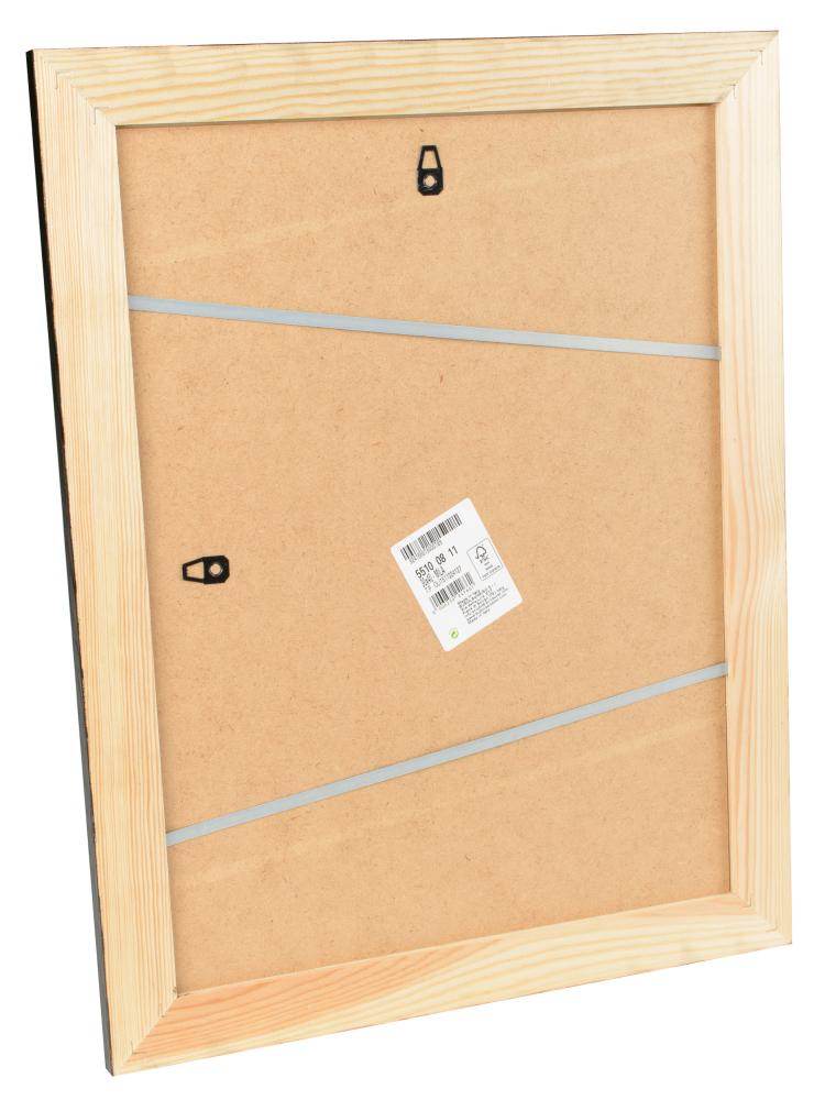 Ramverkstad Rahmen Mila Schwarz - Größe nach Wunsch