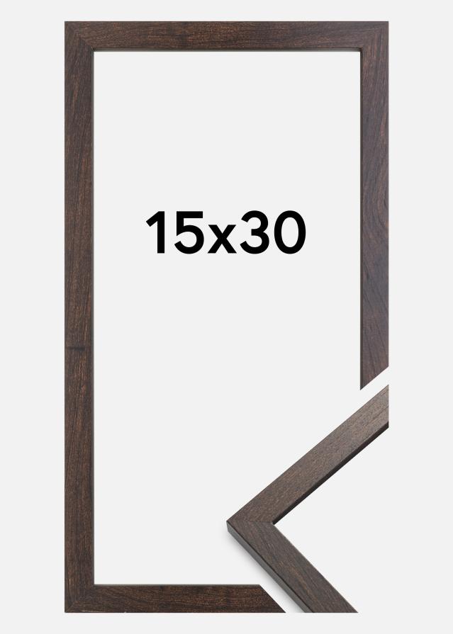Artlink Factory I Rahmen Trendy Acrylglas Nussbaum 15x30 cm