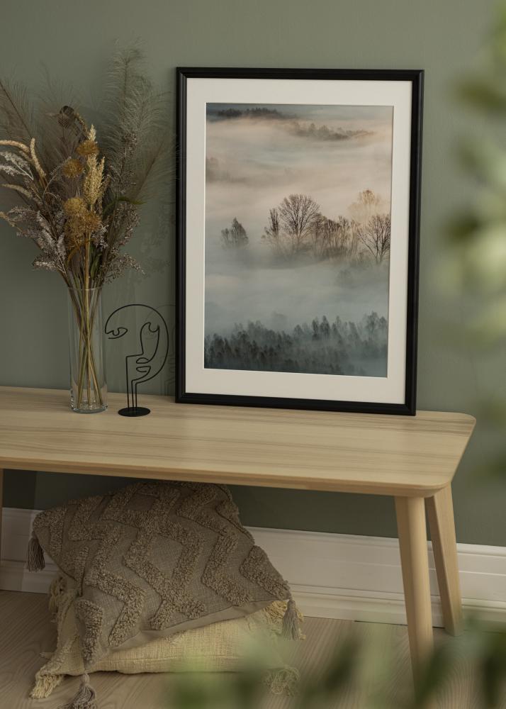 Galleri 1 Rahmen Siljan Acrylglas Schwarz 28x35 cm