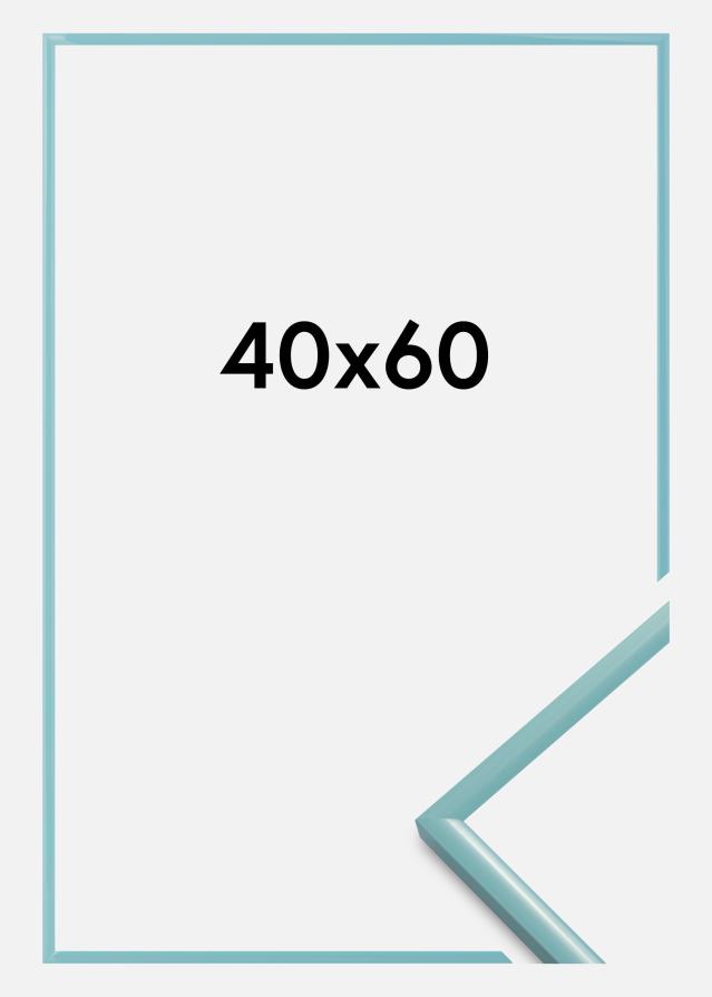 BGA Rahmen New Lifestyle Acrylglas Türkis 40x60 cm