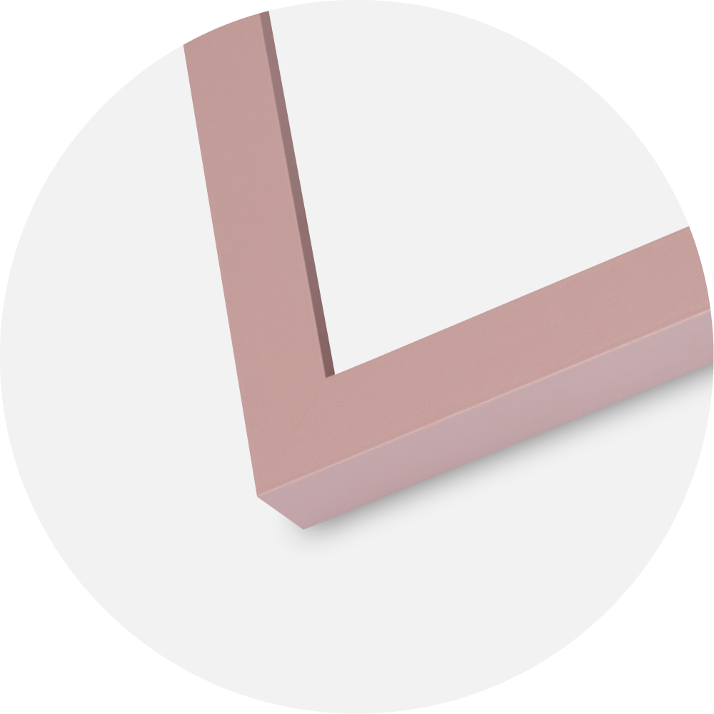 Jämtlands Ramfabrik Rahmen Selection Acrylglas Peach 40x40 cm