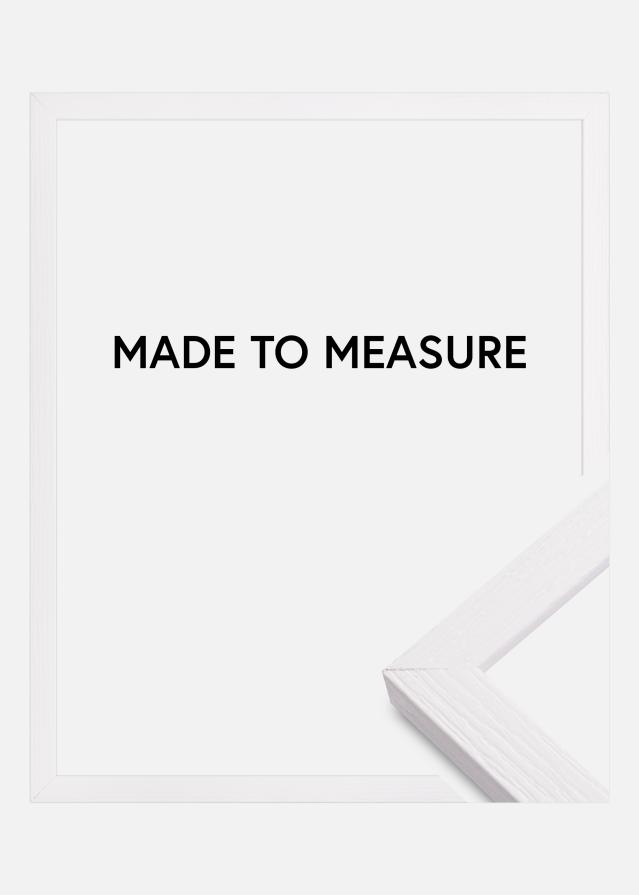 Ramverkstad Rahmen Devon Weiß - Größe nach Wunsch