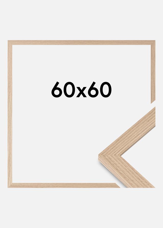 BGA Rahmen BGA Classic Acrylglas Eiche 60x60 cm