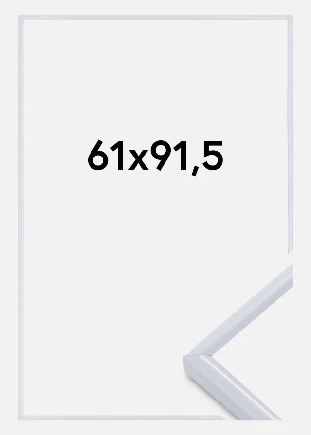 Estancia Rahmen Victoria Acrylglas Weiß 61x91,5 cm