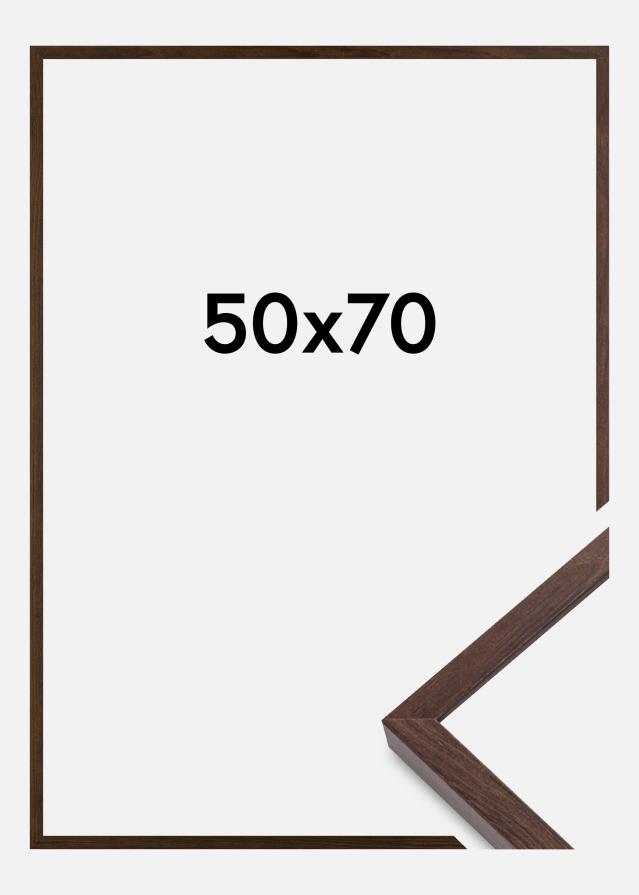 Estancia Rahmen E-Line Acrylglas Walnuss 50x70 cm