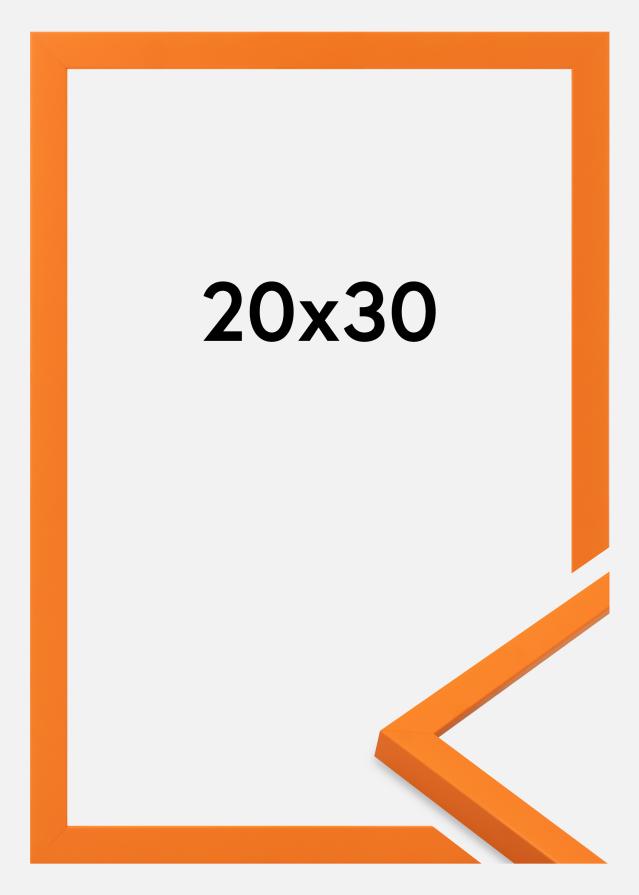 Jämtlands Ramfabrik Rahmen Kent Acrylglas Orange 20x30 cm