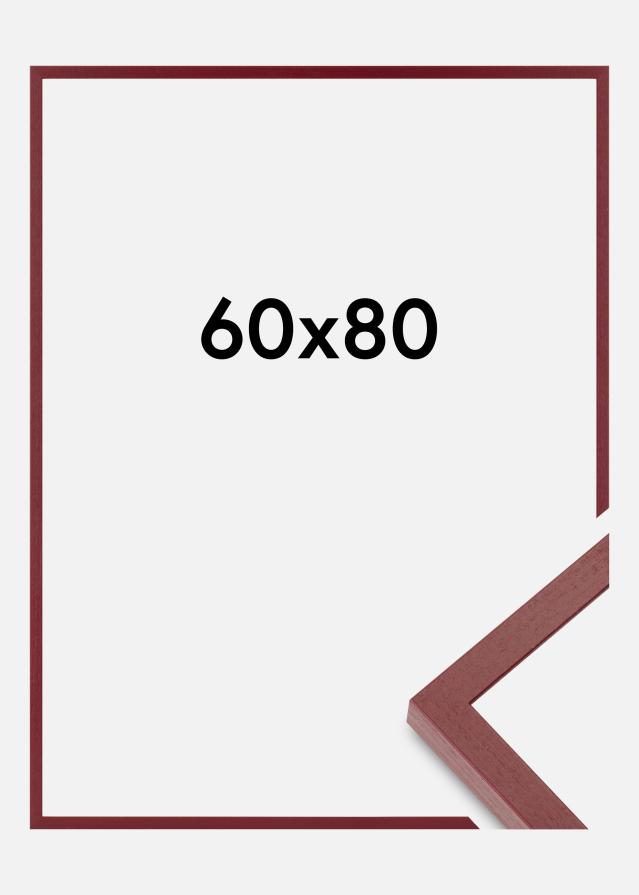 Artlink Colorful Acrylglas Rot 60x80 cm