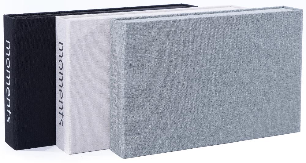 Focus Moments Beige (30 schwarze Seiten / 15 Blatt)