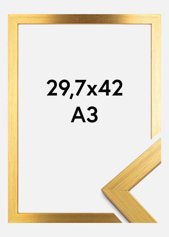 Galleri 1 Rahmen Gold Wood 29,7x42 cm (A3)