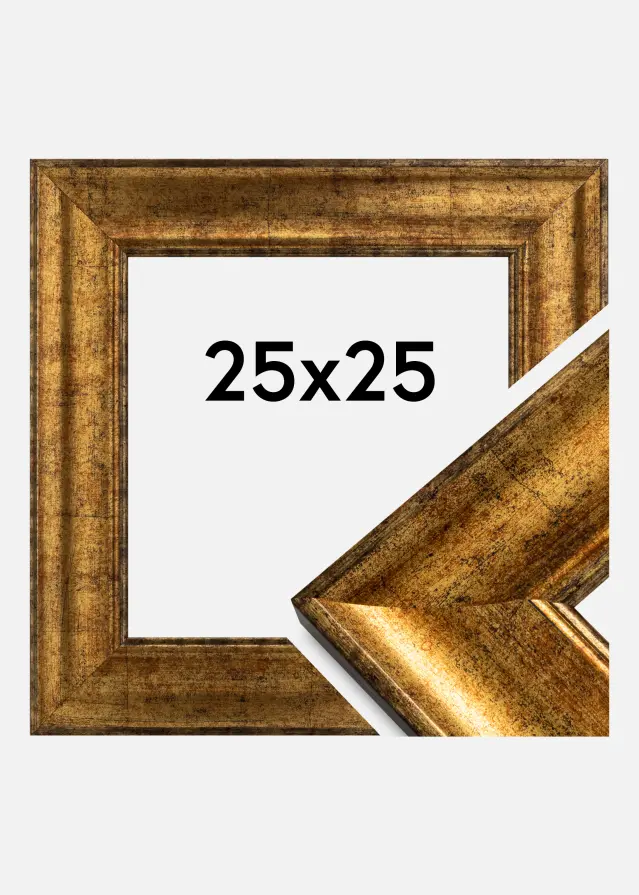 Galleri 1 Rahmen Saltsjöbaden Gold  25x25 cm