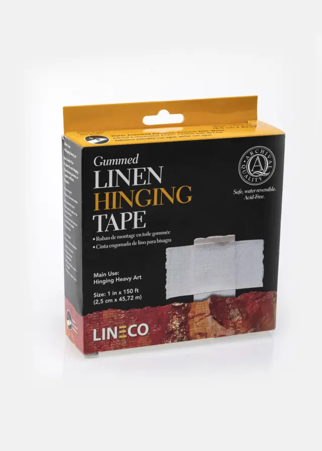 Konstlist Lineco Linen Hinging Tape - Gummed