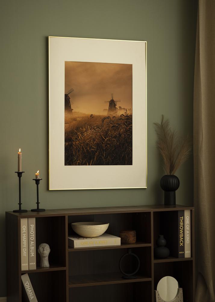 Estancia Rahmen Visby Acrylglas Gold Glänzend 21x29,7 cm (A4)