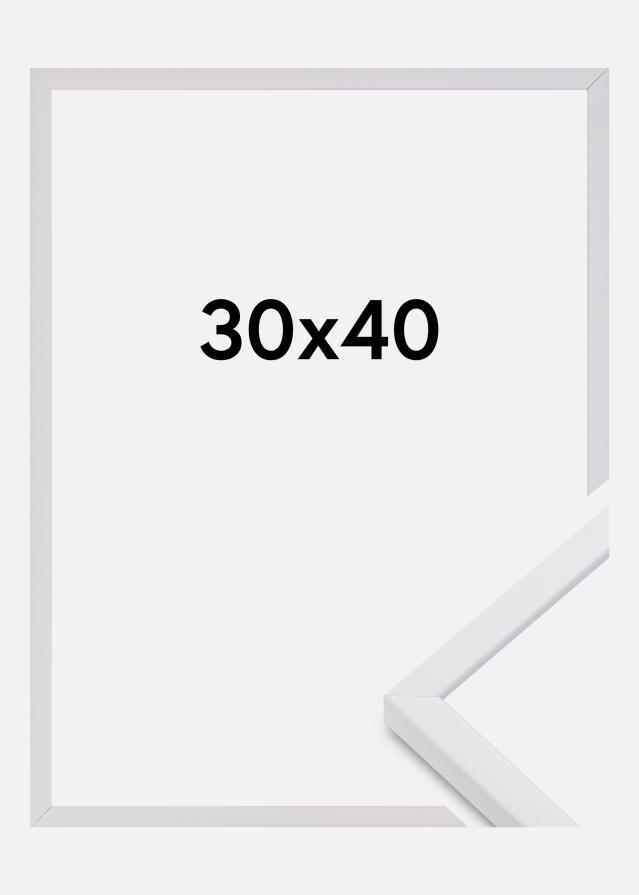 Estancia Rahmen E-Line Acrylglas Weiß 30x40 cm
