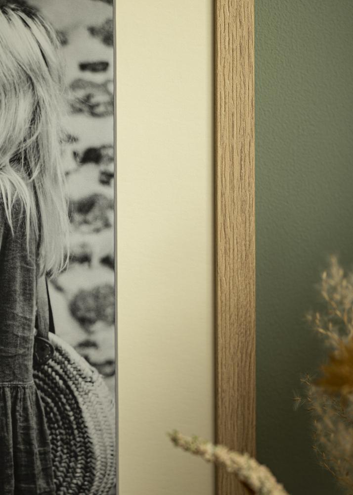 Konstlist Crescent Passepartout Antique White (weißer Kern) 13x18 cm (8x11,5)