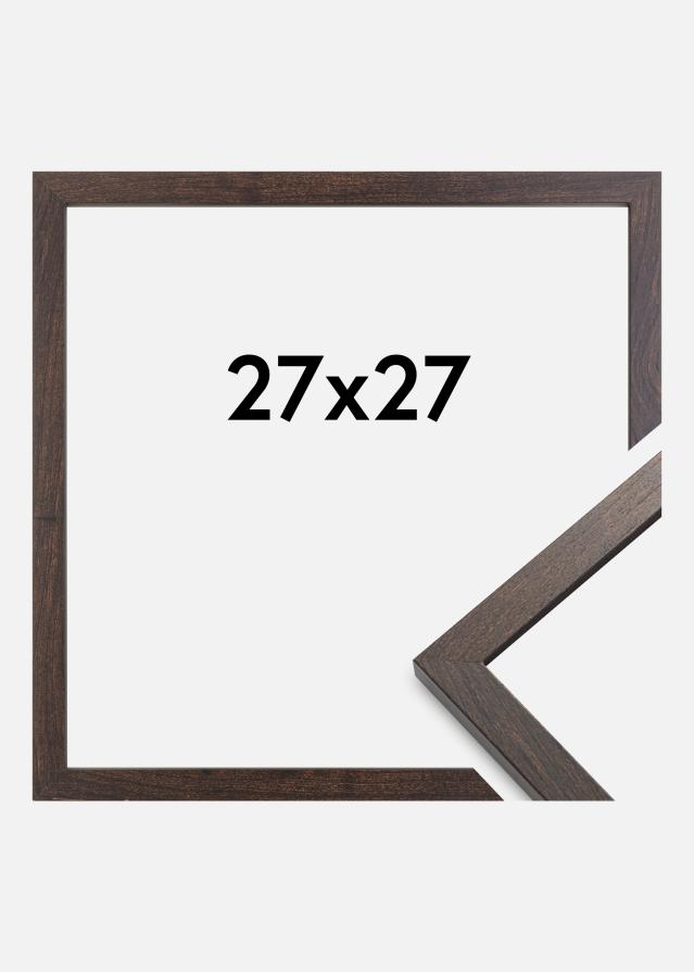 Artlink Factory I Rahmen Trendy Acrylglas Nussbaum 27x27 cm