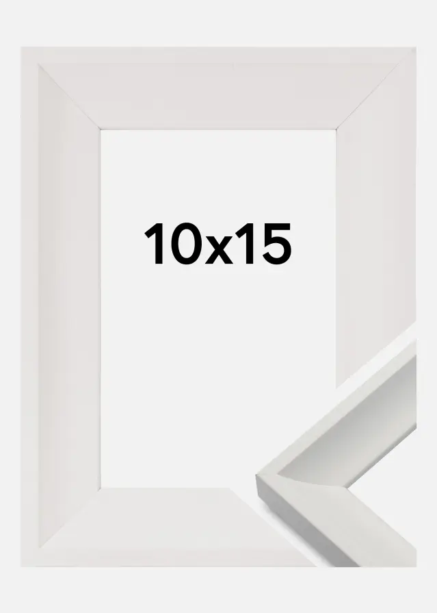 Galleri 1 Rahmen Öjaren Weiß 10x15 cm