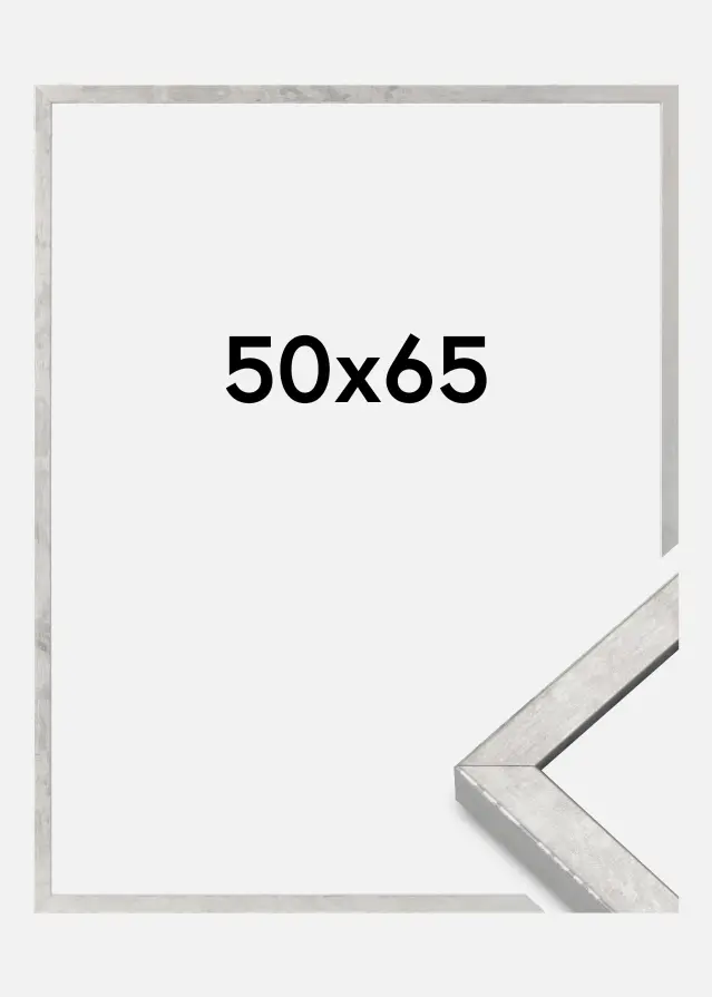 Mavanti Rahmen Ares Acrylglas Silber 50x65 cm