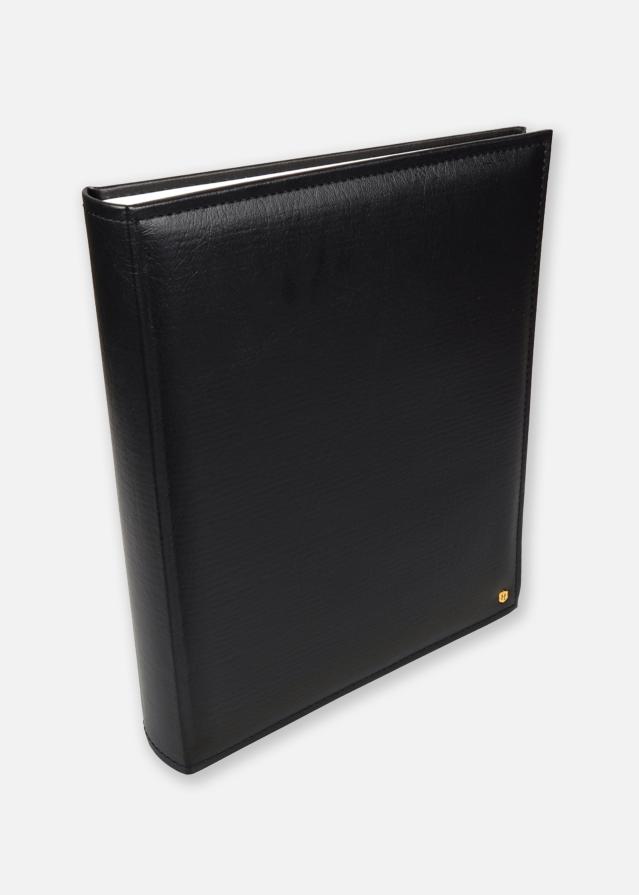 Henzo Henzo Lonzo Album - Schwarz - 30x36 cm (80 weiße Seiten / 40 Blatt)