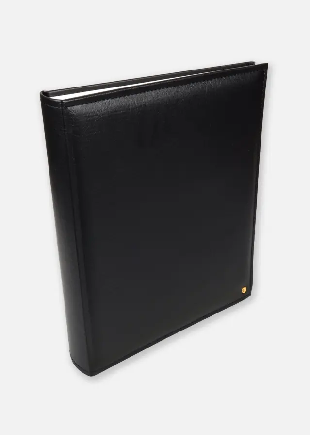 Henzo Henzo Lonzo Album - Schwarz - 30x36 cm (80 weiße Seiten / 40 Blatt)