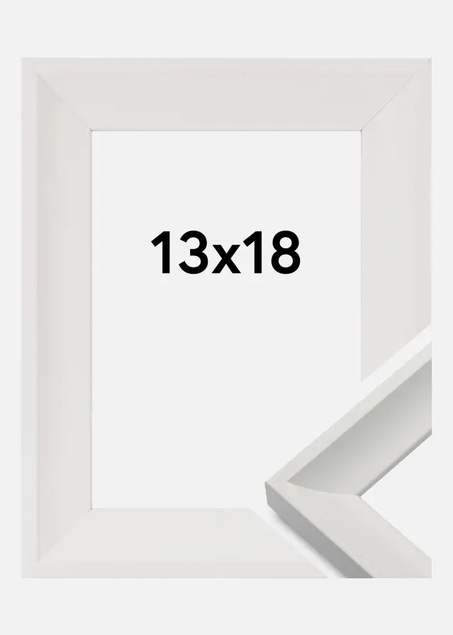 Galleri 1 Rahmen Öjaren Weiß 13x18 cm