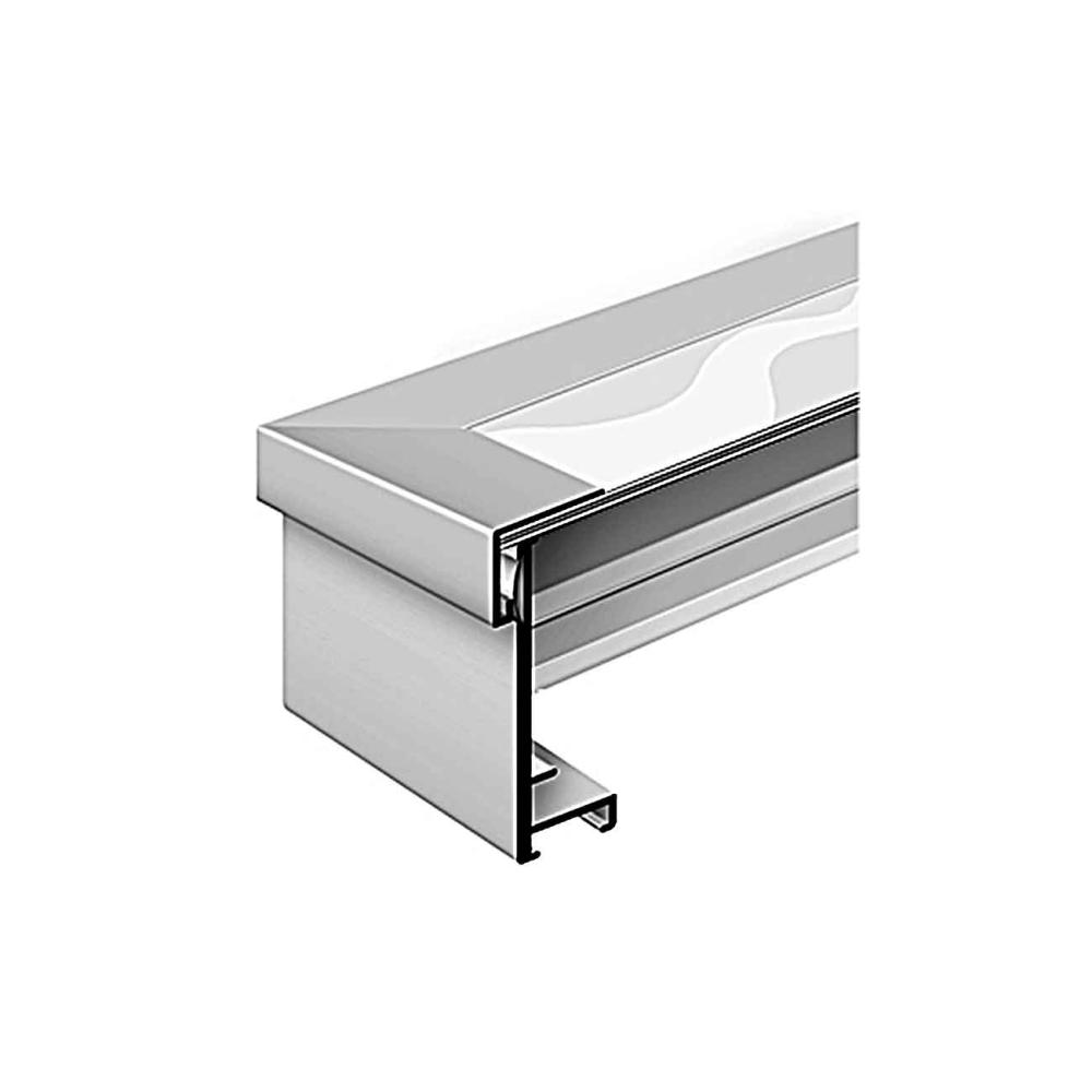 Konstlist - Nielsen Rahmen Nielsen Trikotrahmen Acryl Silber 70x90 cm